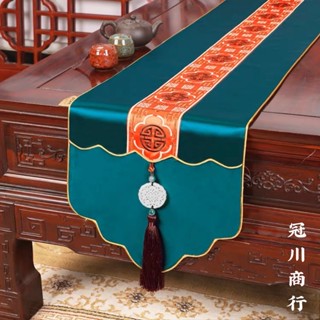 【冠川】如意桌旗 多款式 餐桌裝飾 茶桌裝飾 茶几裝飾 中式桌旗 桌布 桌巾 杯墊 隔熱墊 花檯布 桌面裝飾 茶旗