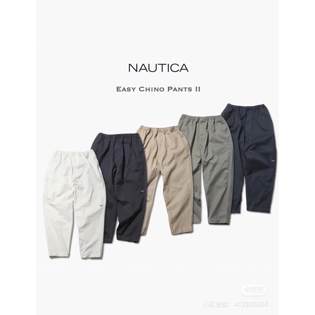 秋冬 NAUTICA Easy Chino Pants II 奇諾褲 標籤 長褲 日本