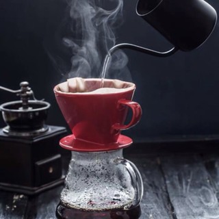 《附發票》V60咖啡濾杯 陶瓷濾杯 三孔滴濾杯 2-4人濾杯 手沖咖啡過濾器 圓錐濾杯 支架濾杯 滴漏濾杯 螺旋滴式沖杯