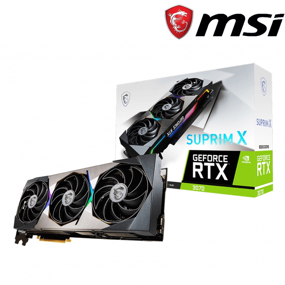 微星 RTX3070 SUPRIM X 8G LHR