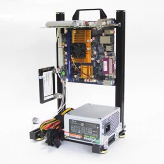 DIY 開放式機殼 機箱ATX ITX手提機箱散熱水冷機架創意機箱立式機箱馬科斯