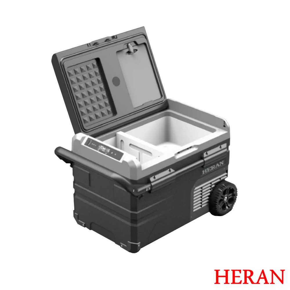 【禾聯HERAN】50L微電腦雙溫控行動冰箱 HPR-50AP01S  露營冰箱 隨身小冰箱 移動式冰箱
