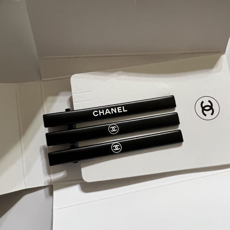 【Chanel香奈兒】專櫃贈品  髮夾 全新