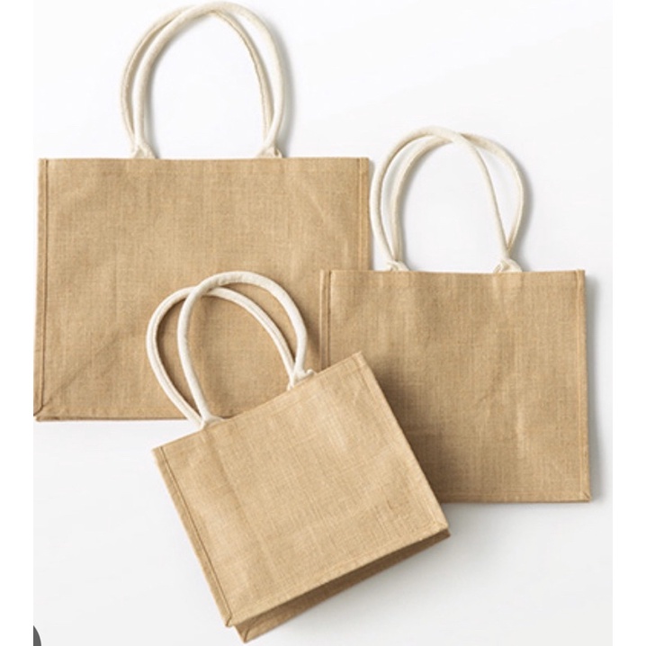 【MUJI 無印良品 代購】黃麻購物袋 A6 B5 現貨 購物袋 手提袋 袋子 環保提袋
