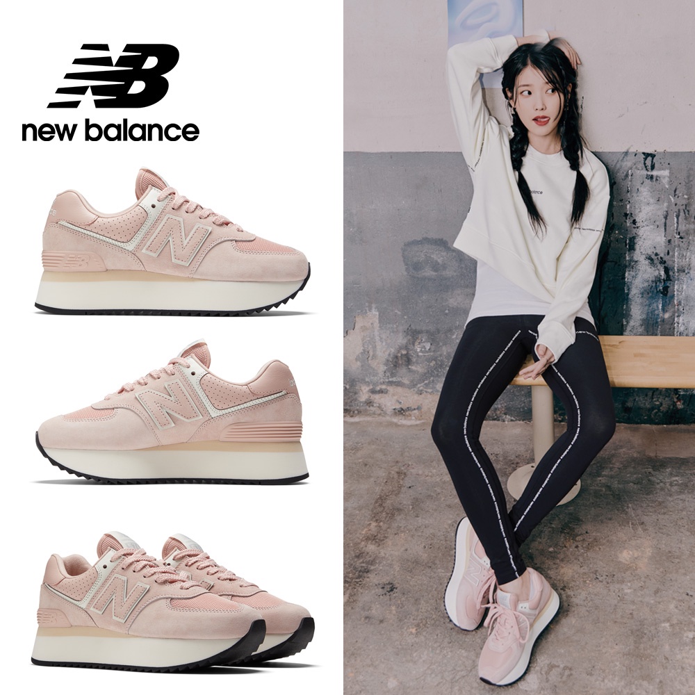 【New Balance】 NB 復古運動鞋_女性_粉色_WL574ZAC-B楦 574