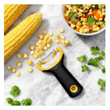 (買就送) OXO 廚房 Y型玉米刨粒刀 (原廠公司貨，全新品) 沙拉 玉米粒