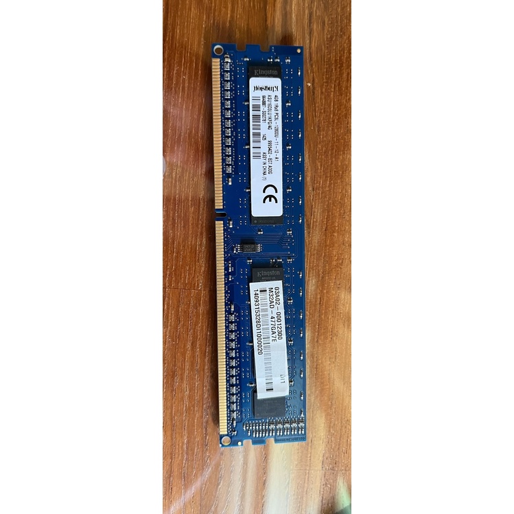 金士頓 DDR3 4GB 1600 RAM 記憶體 單面顆粒 1Rx8 PC3L 12800U