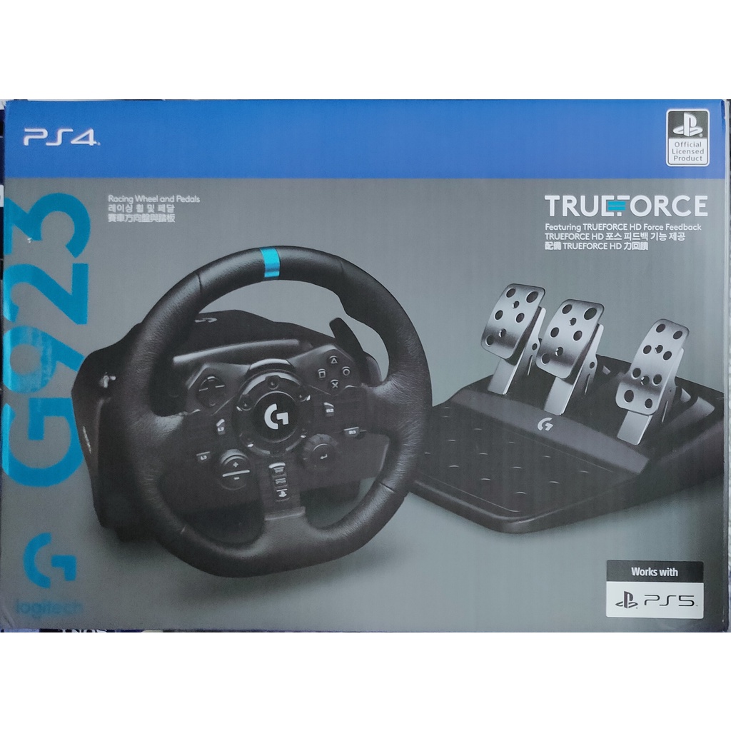 PS5 PS4 PC 羅技 G923 DRIVING FORCE 力回饋 賽車 方向盤