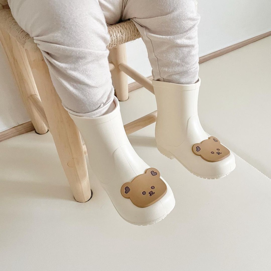 韓國ins兒童雨鞋寶寶防滑雨靴膠鞋