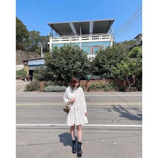 轉售全新 little closet 小衣櫥這樣穿減齡8歲襯衫綁帶洋LALAU novii ribbon miho