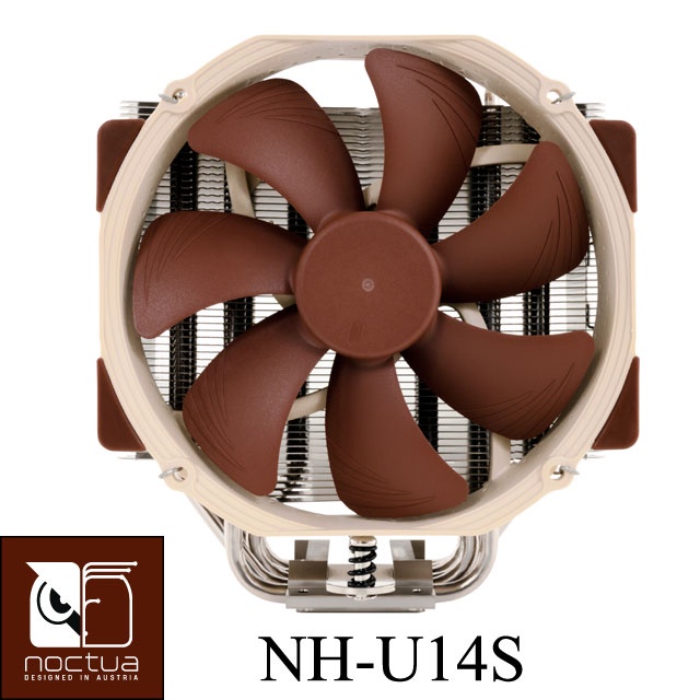 小白的生活工場*Noctua (NH-U14S)多導管薄型靜音CPU散熱器/支援LGA2011/1155/AM2/FM1