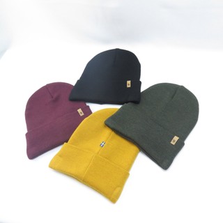 Fjallraven 北極狐 CLASSIC 針織羊毛帽 保暖 皮革LOGO 77368- 十色