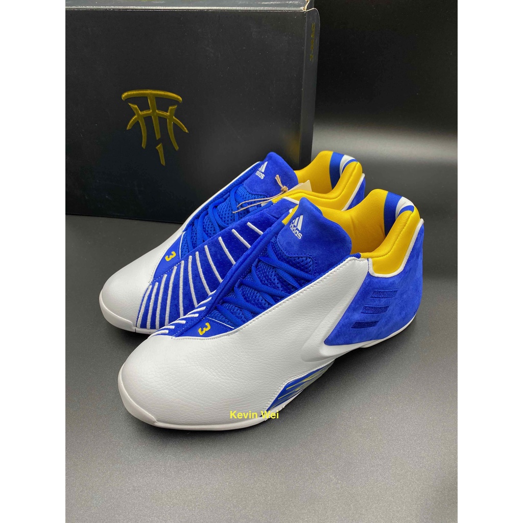 adidas T-Mac 3 Restomod Auburndale 白藍黃 GY0267 籃球鞋 US10.5