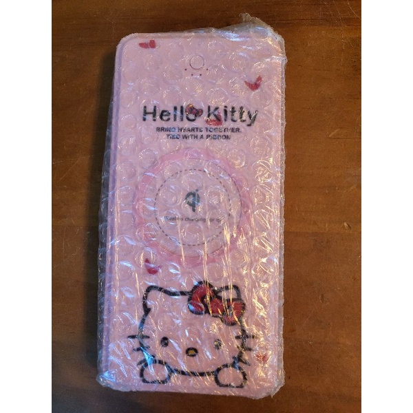 【樂樂的銅板雜貨店】Hello Kitty 無線充電 行動電源 方盒 鐵盒 10000mah