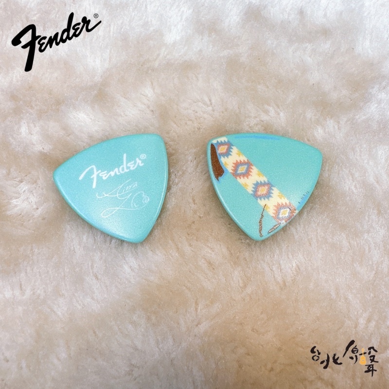 【北烏/原聲】Fender簽名款 Silent Siren日本樂團 聯名 吉他貝斯 pick 撥片 日本製