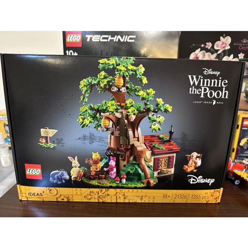 LEGO樂高 Ideas 21326 Winnie the Pooh 小熊維尼的家 現貨好盒