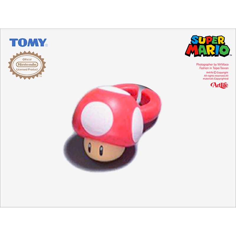 ArtLife @ TOMY 任天堂 Nintendo MARIO ゆびわ Rings 超級瑪利歐 蘑菇 | 蝦皮購物