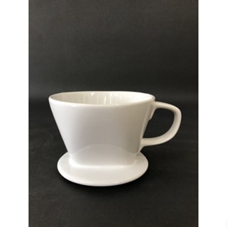 有發票/東昇瓷器餐具=白色大款咖啡濾杯
