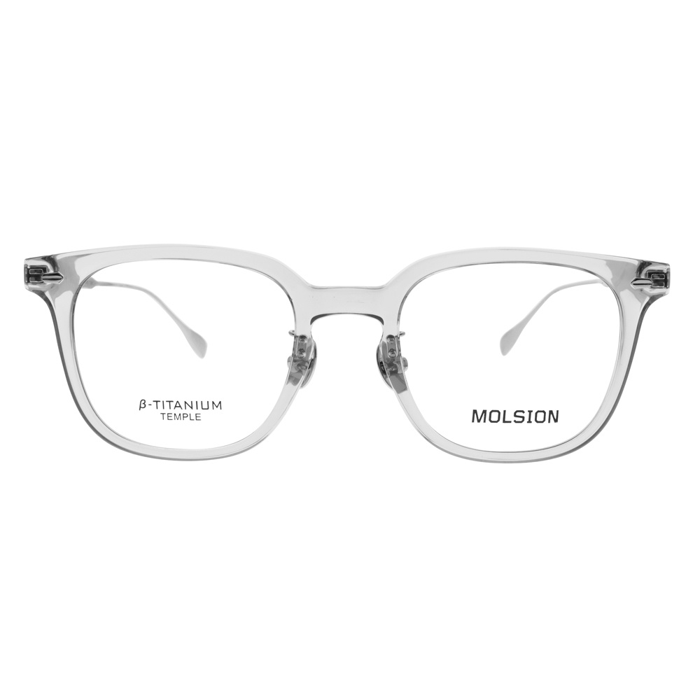 MOLSION 陌森 光學眼鏡 MJ5069 B12 細臂方框 肖戰同款 鋒芒鏡 眼鏡框 - 金橘眼鏡