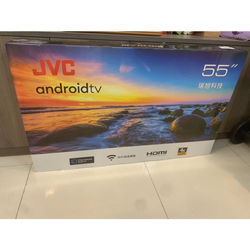 JVC 55型4K 電視 安卓語音聯網顯示器 55L 正版netflix google認證有語音