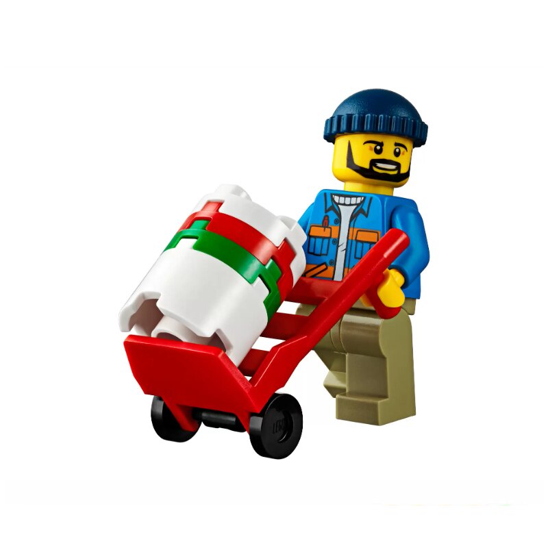 【全新未組】LEGO 樂高 60213 碼頭員工 CITY 碼頭火災 城市系列 含配件