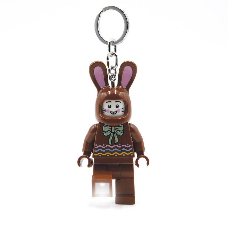 LEGO樂高巧克力兔子鑰匙圈燈 eslite誠品