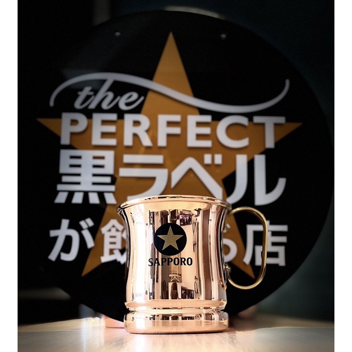 ｛銅杯王者-日本製純銅｝Sapporo 啤酒杯 週年 限定 紀念杯 保冷 銅杯 杯Yebisu asahi