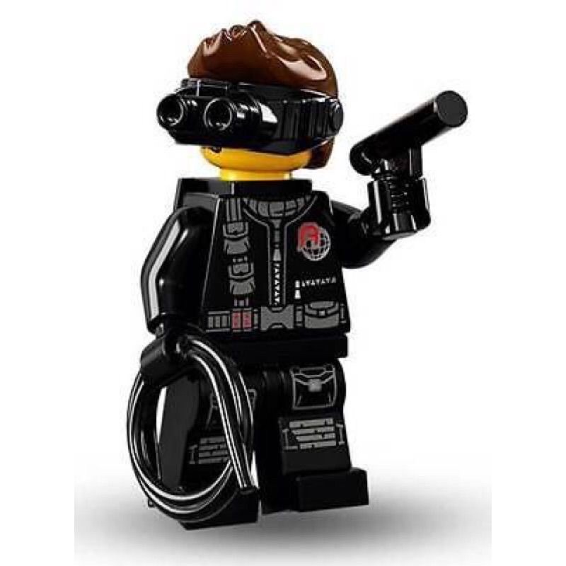 【豆豆Toy】LEGO 71013.樂高人偶.14號.不可能任務.夜間特務.夜視鏡.繩索.全新現貨