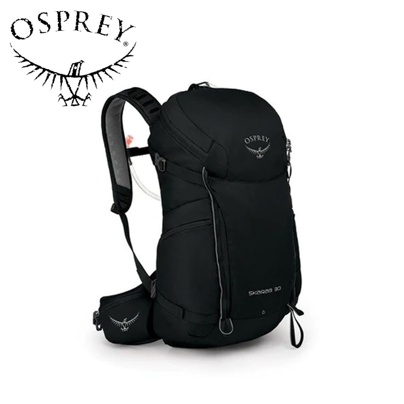 【Osprey】karab 30L 黑 登山健行後背包 附2.5L水袋