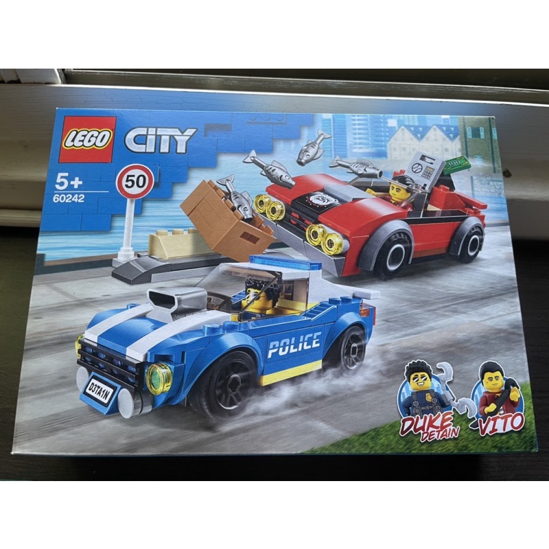 現貨 LEGO 60242 警察高速公路追捕戰 城鎮系列 全新 未拆封