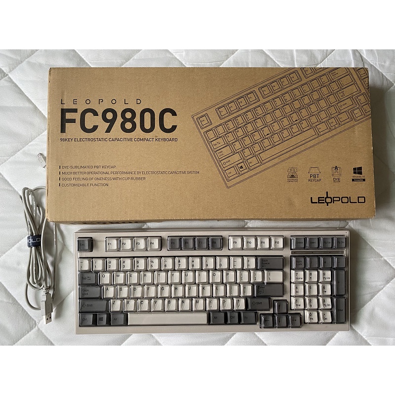 *有瑕疵* Leopold FC980C 靜電容鍵盤 (全域45g)