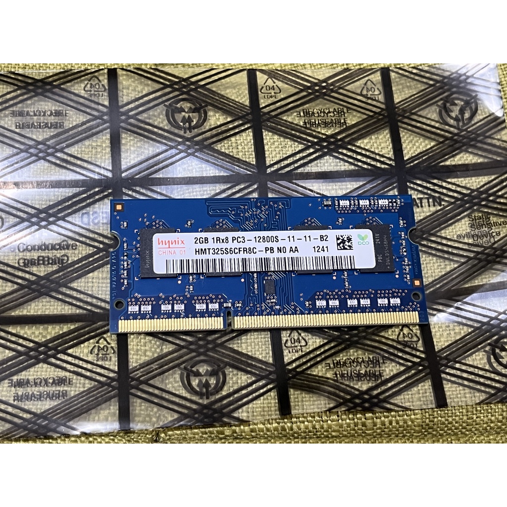 海力士 SK Hynix DDR3L 1600MHz 2GB SODIMM 記憶體 HMT325S6CFR8C