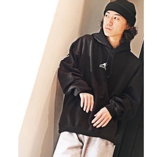 KANGOL 日本限定鋪棉帽踢 帽T 《背後大字》