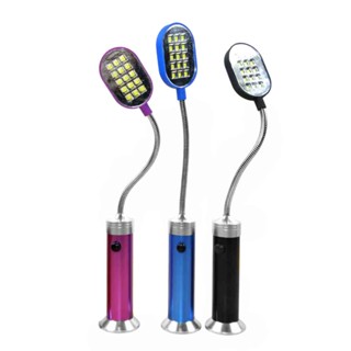 15LED磁鐵工作燈 臺灣出貨 彎管燈 LED蛇管 LED燈 LED工作燈 軟管燈 LED手電筒 汽車維修 批立購