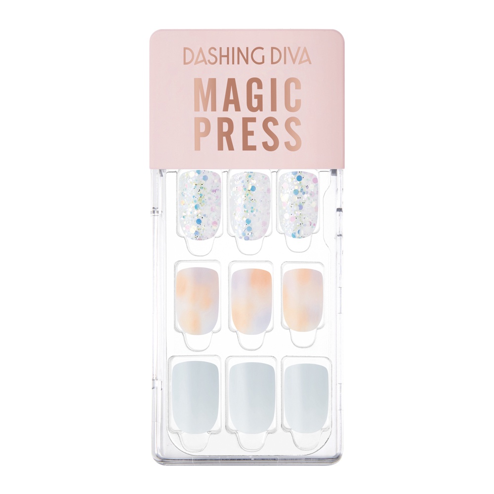 【DASHING DIVA】MAGICPRESS薄型美甲片_絲絨雲霧(NAI-DDV-MGL047)