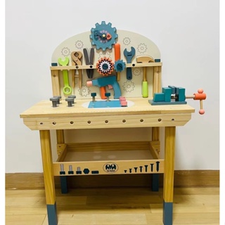 大號過家家玩具 木製擰螺絲工具桌 拆裝維修理仿真工具臺 套裝男女孩玩具