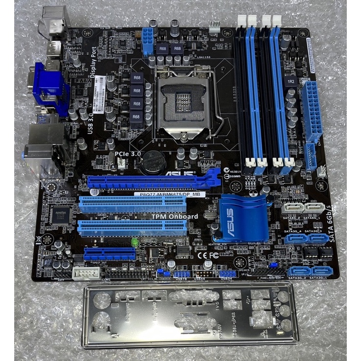 ◢ 簡便宜 ◣ 二手 華碩 ASUS P8Q77- M/BM6675/DP_MB 主機板 1155