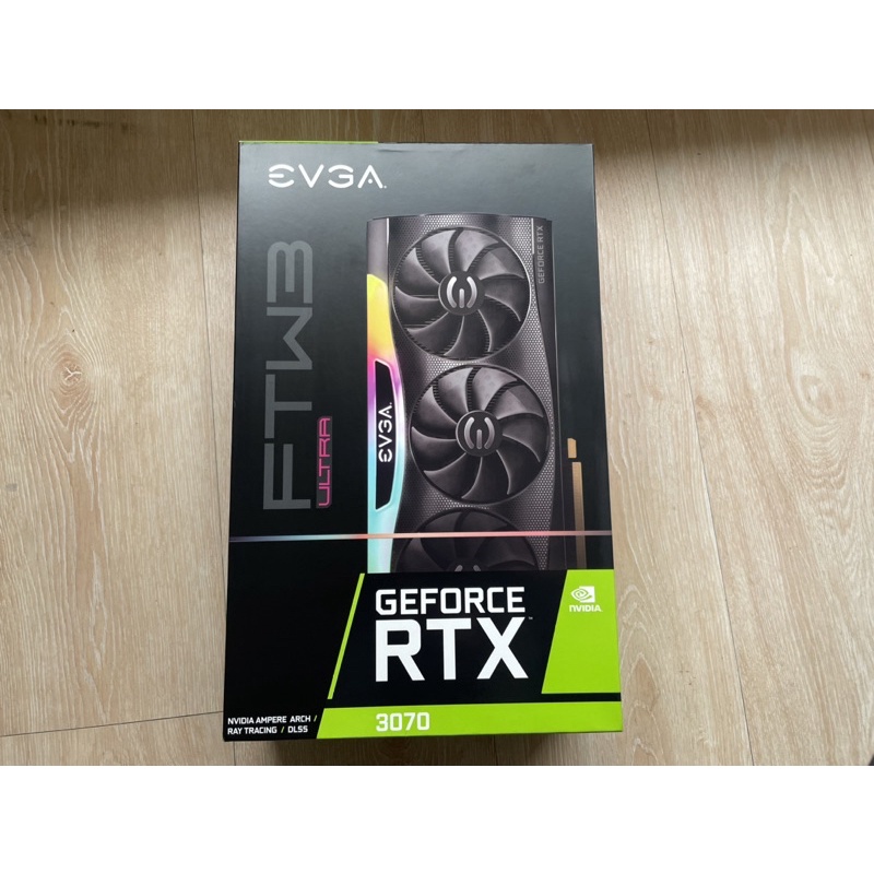 艾維克 EVGA RTX 3070 FTW3 ULTRA GAMING 顯示卡 盒裝完整保固5年