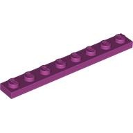 LEGO 6109929 3460 洋紅色 1x8 薄板 Bright Reddish Violet