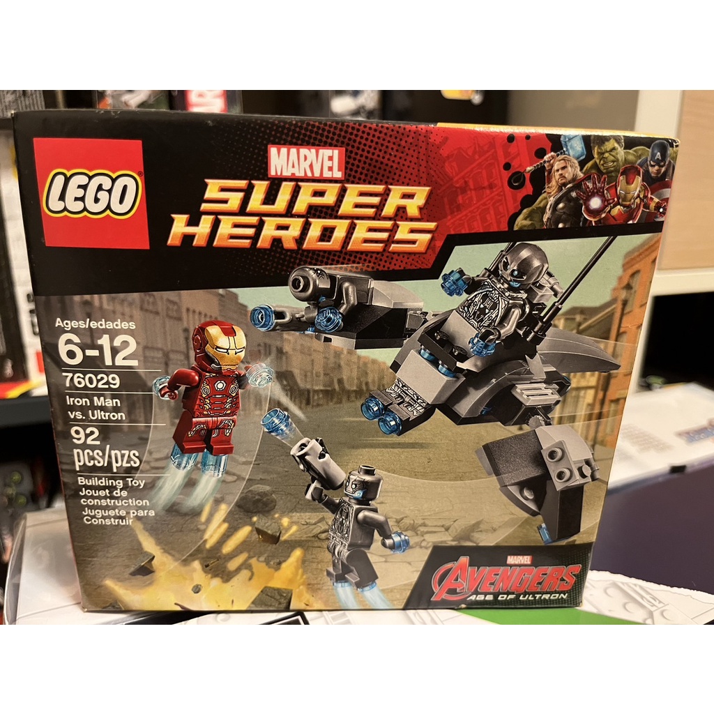 ❗️現貨❗️《超人強》樂高LEGO 76029 鋼鐵人Vs奧創機器人Iron Man Vs. Ultron