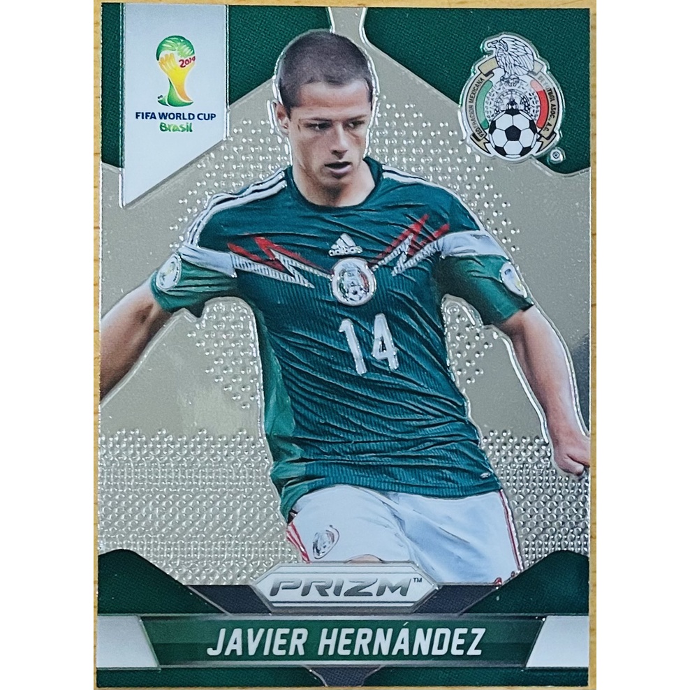 JAVIER HERNANDEZ 2014 PANINI PRIZM WORLD CUP #148 墨西哥隊 足球卡