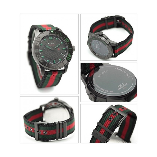 現貨二手 正品 Gucci 手錶 錶 男錶 潛水錶 YA126229 原價約快3萬 約8成新 賣場照為官方圖 請私訊實品
