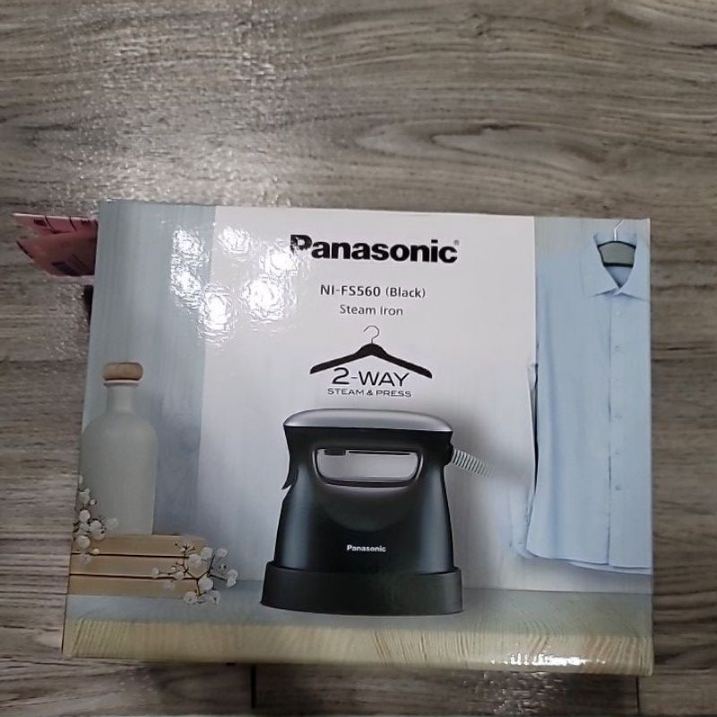 全新正品 便宜出售！pc市價2500！ Panasonic 國際牌 平燙掛燙二合一熨斗 NI-FS560