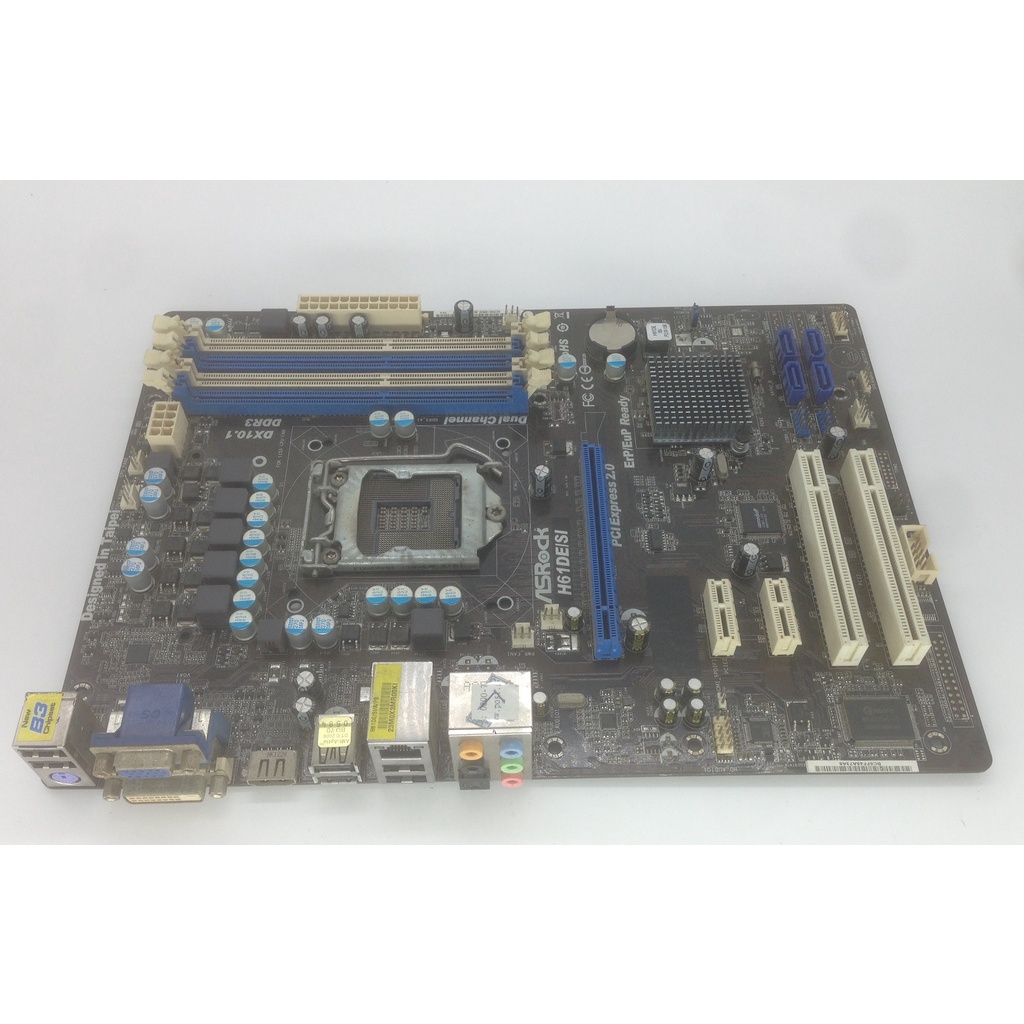 故障 電腦 主機板 ASRock H61DE/SI 1155 腳位 過電不開機