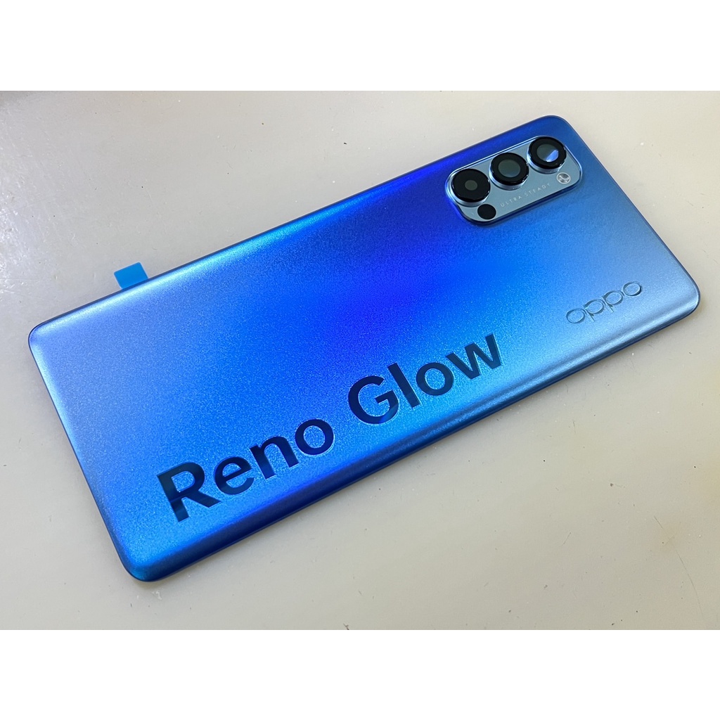 OPPO Reno4Pro背蓋 全新原廠背蓋 電池後蓋 RenoGlow晶鑽工藝 AG玻璃 自帶含完整背膠