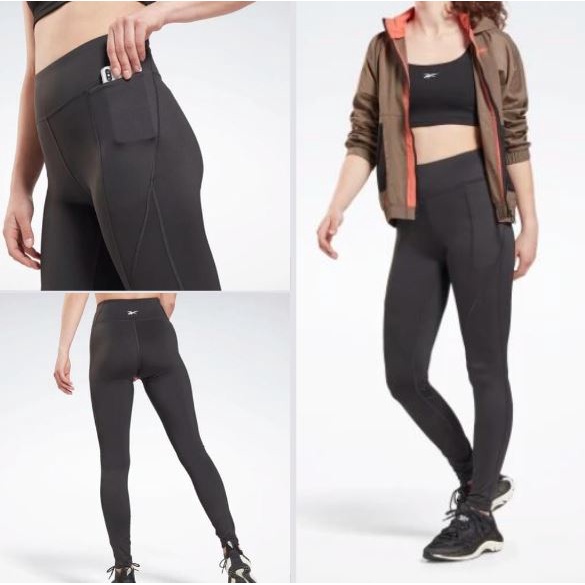 REEBOK WOR PANT PROGRAM LEGGINGS 女款 緊身褲 彈性 訓練 運動 口袋 GS1962