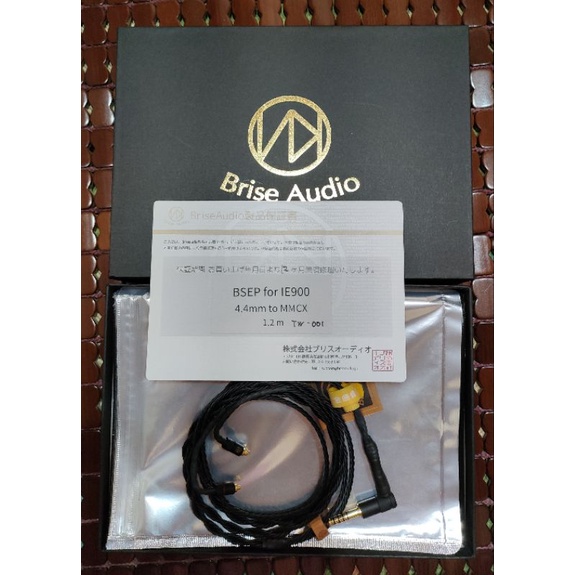 售Brise Audio BSEP for IE900 mmcx-4.4mm 耳機升級線