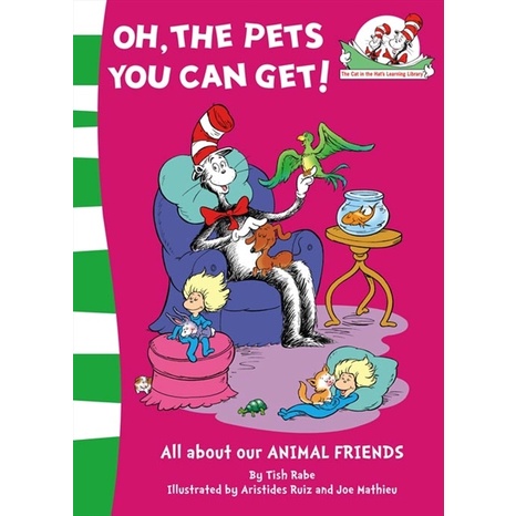 Oh, the Pets You Can Get! (The Cat in the Hat's Learning Library, Book 8)/Tish Rabe【禮筑外文書店】