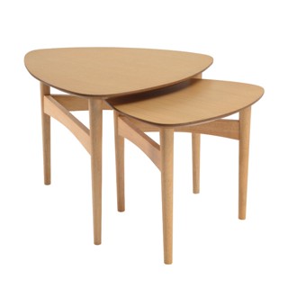 輝葉良品 雙橡邊幾組 HYG-601-LST (組合桌/設計款桌子)