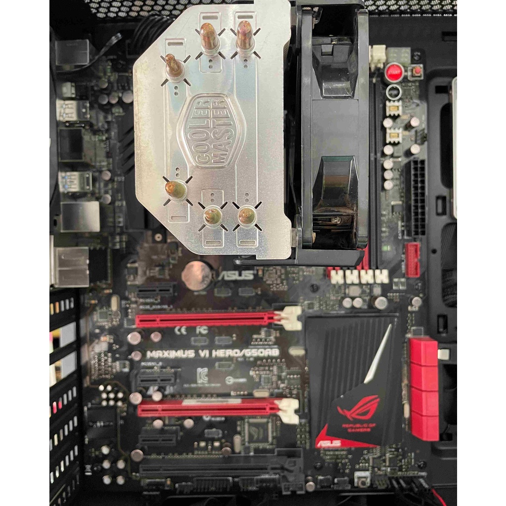 華碩 MAXIMUS VI HERO/G50AB LGA-1150 Z87主機板/處理器I7-4770K/塔扇-3件組